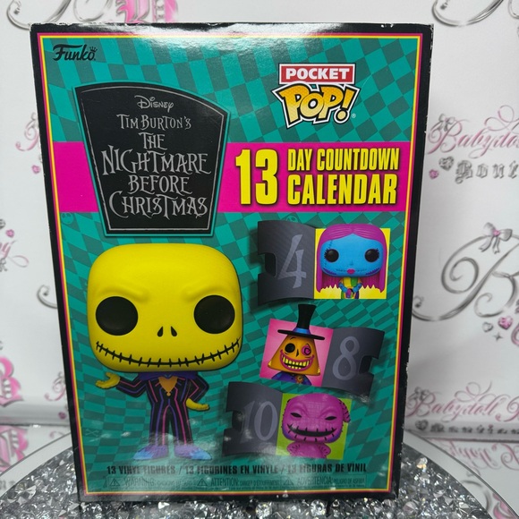 Funko nightmare before Christmas advent calendar mini figurines full set funkos - Picture 1 of 13